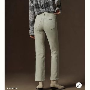Rollas Corduroy Original High-Rise Straight-Leg Jeans